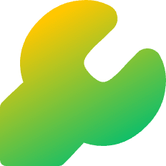 Wrench Head Diagonal Icon from Flex Gradient Set