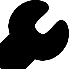 Wrench Head Diagonal Icon from Flex Solid Set