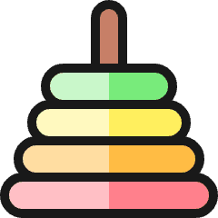 Educative Toys Counting 2 Icon from Ultimate Colors Set