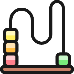 Educative Toys Counting Icon from Ultimate Colors Set