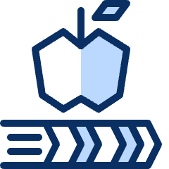 Book Apple Icon from Cyber Duotone Set