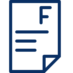 Grade F Icon from Cyber Line Set