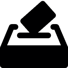 Election 1 Icon from Ultimate Bold Set