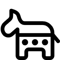 Election Democrat Icon from Ultimate Regular Set