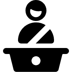 Election Politician Podium Man Icon from Ultimate Bold Set