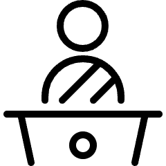 Election Politician Podium Neutral Icon from Ultimate Light Set