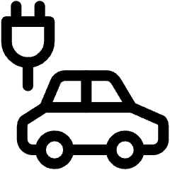 Car Fast Charge Icon from Ultimate Regular Set