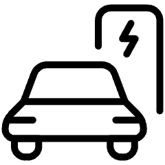 Charging E Car 2 Icon from Ultimate Light Set