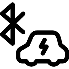 E Car Bluetooth Icon from Ultimate Regular Set