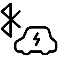 E Car Bluetooth Icon from Ultimate Light Set