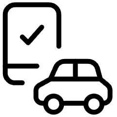 E Car Checking Icon from Ultimate Light Set