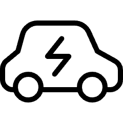 Electic Car 1 Icon from Ultimate Light Set