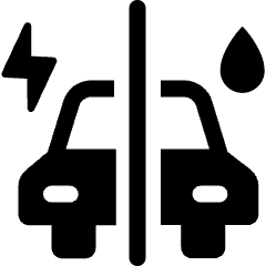 Hybrid Car 2 Icon from Ultimate Bold Set