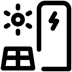 Solar Charging Car 3 Icon from Ultimate Regular Set