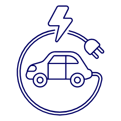 E Car 1 Illustration from UX Line Set