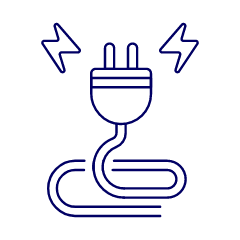 Male Plug Illustration from UX Line Set