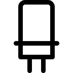 Electronics Capacitor Icon from Ultimate Regular Set