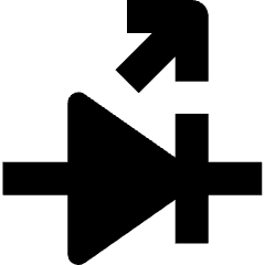 Electronics Light Emitting Diode Icon from Nova Solid Set