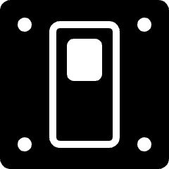 Electronics Rocker Switch Icon from Ultimate Bold Set