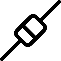 Electronics Shottkey Diode Icon from Ultimate Regular Set