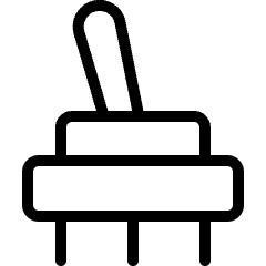 Electronics Switch Icon from Ultimate Light Set