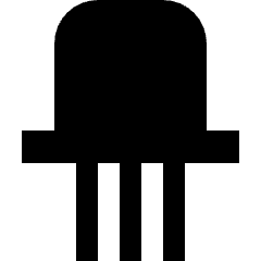 Electronics Transister Icon from Nova Solid Set