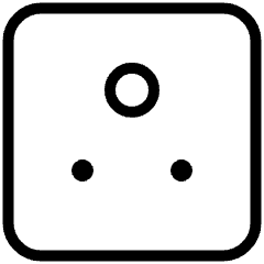 Power Outlet Type D Icon from Ultimate Light Set