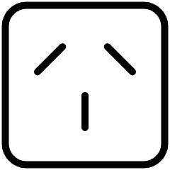 Power Outlet Type I Icon from Ultimate Light Set