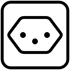 Power Outlet Type J Icon from Ultimate Light Set
