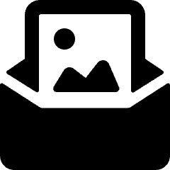 Email Action Image Icon from Ultimate Bold Set