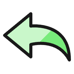 Email Action Reply Icon from Ultimate Colors Set