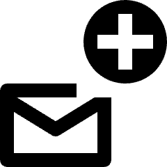 Email Add Icon from Nova Line Set