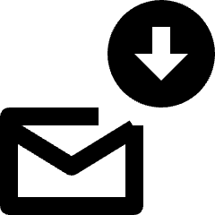 Email Download Icon from Nova Line Set