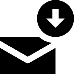 Email Download Icon from Nova Solid Set