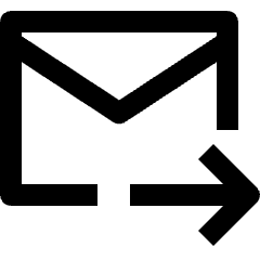 Email Forward Icon from Nova Line Set
