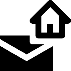 Email Home Inbox Icon from Nova Solid Set
