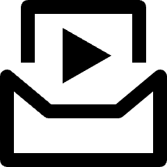 Email Music Media Icon from Nova Line Set