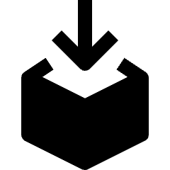 Email Recieve Box Icon from Nova Solid Set