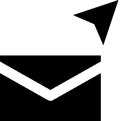 Email Send Envelope Icon from Nova Solid Set