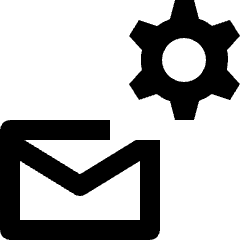 Email Setting Icon from Nova Line Set