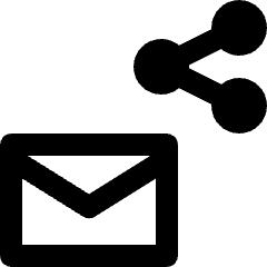 Email Share Icon from Nova Line Set