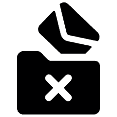 Junk Mail 1 Icon from Ultimate Bold Set