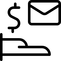 Mail Money Recieve Icon from Ultimate Light Set