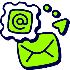 E Mail Sent Icon from Stickies Duo Set