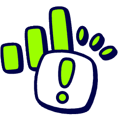 Signal Notification Icon from Stickies Duo Set