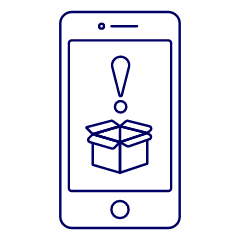 Mailbox Troubleshoot Illustration from UX Line Set