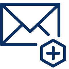 Email Add Icon from Cyber Line Set