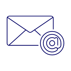 Email Address 2 Illustration from UX Line Set