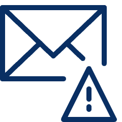 Email Alert Icon from Cyber Line Set