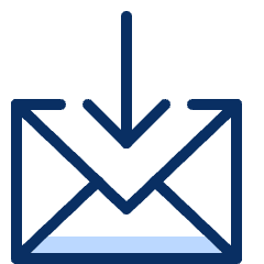 Email Inbox Icon from Cyber Duotone Set